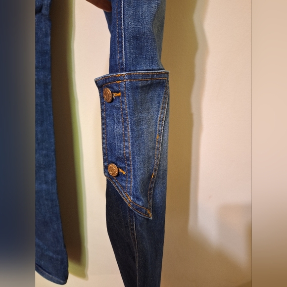 ROCK & REPUBLIC Y2K Women's medium wash low rise boot cut jeans size 28 - Picture 6 of 9